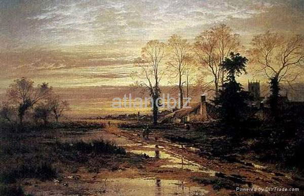 Handmade Landscape oil paintings 2