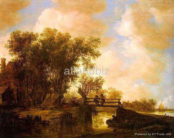 Handmade Landscape oil paintings 3