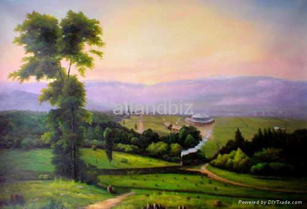 Handmade Landscape oil paintings 4