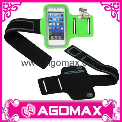 Custom new product neoprene waterproof running for iPhone 5 sport armband 3