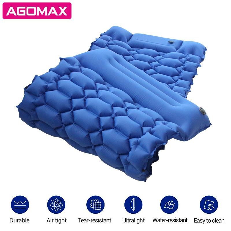 Ultralight TPU compact lightweight inflatable sleeping Mat air mattress camping  4