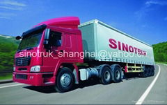 shanghai HOWO 6*4 tractor head truck +86