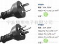 南美阿根廷IRAM插头电源线环保插头延长线 1