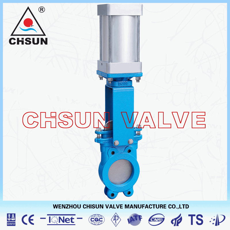 QU Pnenumatic Knife Gate Valve 5