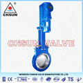 QB Electric-hydraulic knife gate valve 2