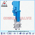 QB Electric-hydraulic knife gate valve 3