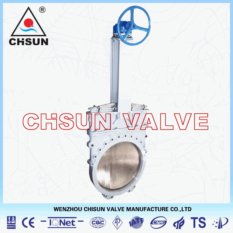 Bevel Gear Knife Gate Valve 4