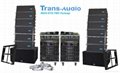 double 8" flexible smaller line array package line array system