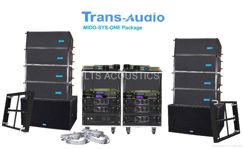 double 8" flexible smaller line array package line array system 2