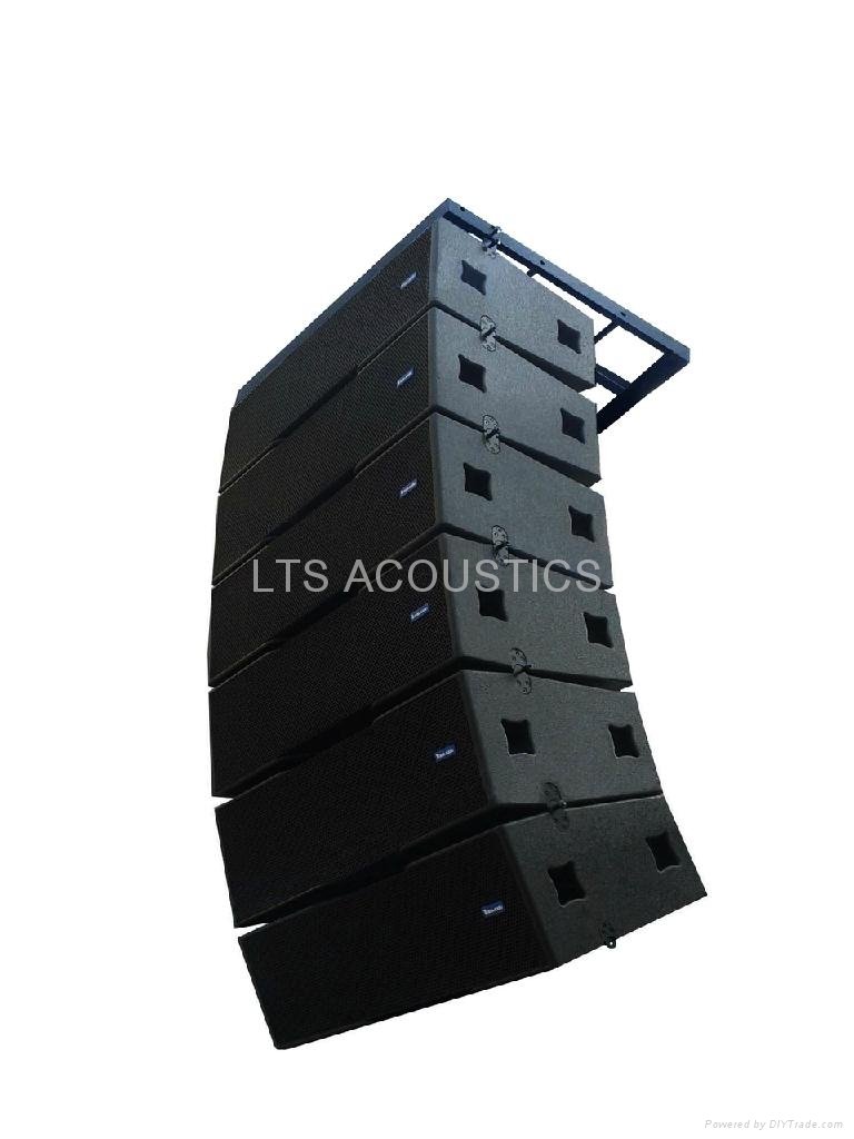 double 12"three way line array loudspeakers powerful long throw line array 2