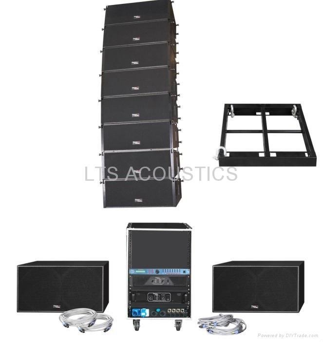 double 8" flexible smaller line array package line array system 3