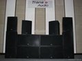 Trans Audio dual 12"pa sound package(CE;ISO certificated) 5