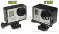 Side frame protective case for GoPro