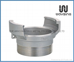 GUILLEMIN COUPLING WITHOUT LOCK RING AND MALE BSP PARALLEL THREAD-SS