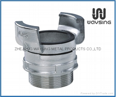 GUILLEMIN COUPLING WITH LOCK RING AND MALE BSP PARALLEL THREAD-SS