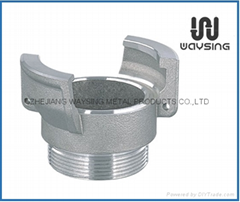 GUILLEMIN COUPLING WITHOUT LOCK RING AND MALE BSP PARALLEL THREAD-ALUMINUM