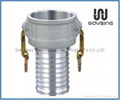 CAMLOCK  Type C (Female Coupler X Hose Shank)