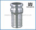  CAMLOCK Type E (Male Adapter x Hose Shank) 3