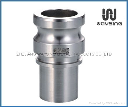 DIN2828 TYPE E (Male Adapter x hose shank)-SS