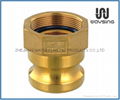 DIN2828 TYPE A (Adapter x Female thread)-BRASS 1