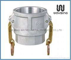 DIN2828 TYPE D (Coupler x Female thread)-ALUMINUM