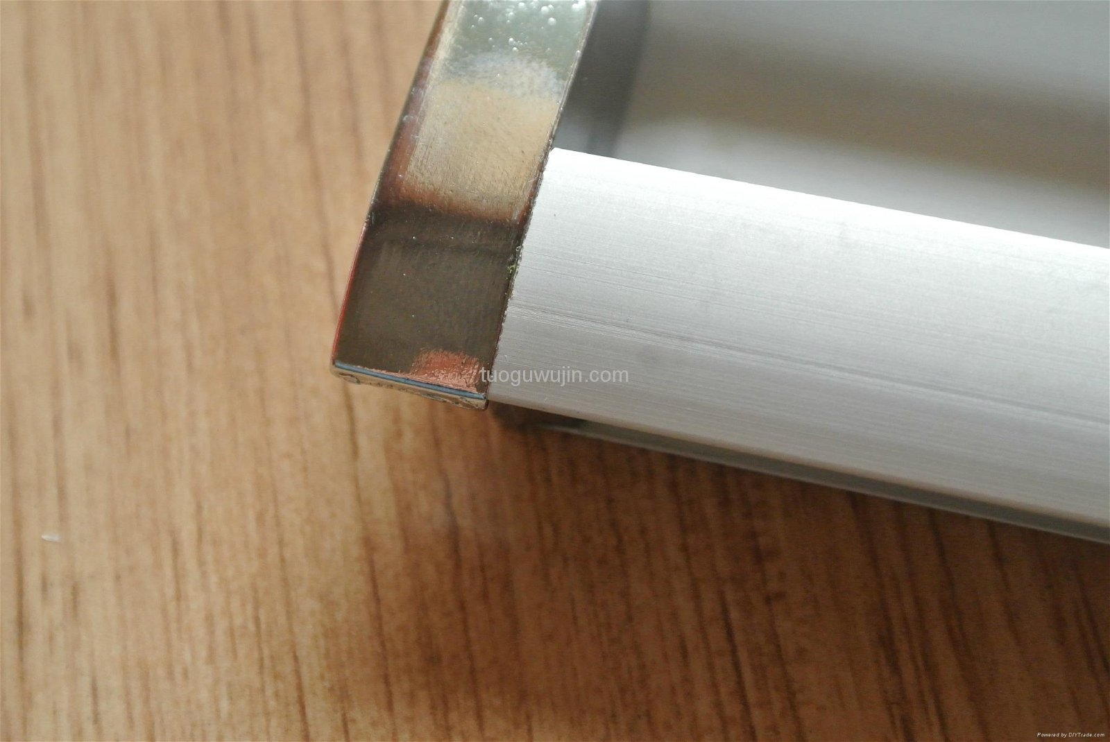 Aluminum alloy cabinet door cabinet drawer hidden-interlocking handle