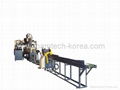 PE foam tube extrusion line