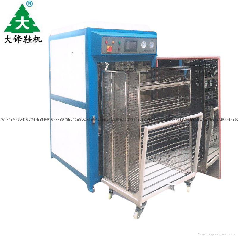 Vacuum vulcanizing forming machine,shoes machine