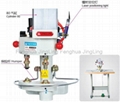 Two Heads Pneumatic Button Attaching Machine