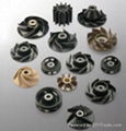 Impellers, diffusers, jet pipes, fans etc. plastic parts 1