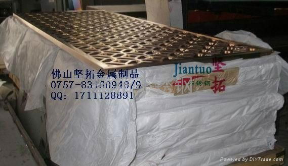 316L不鏽鋼焊接屏風制品 3