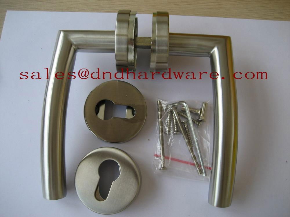 stainless steel door handle BHMA Certificate