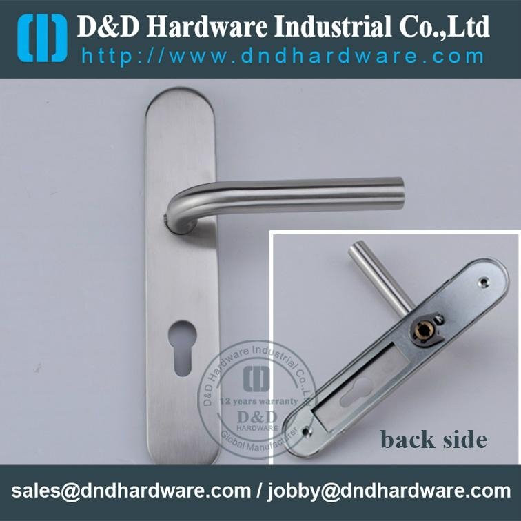 stainless steel door handle BS EN 1906 Grade3 & Grade 4