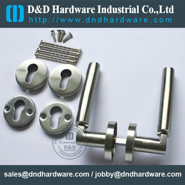 stainless steel door handle BS EN 1906 Grade3 & Grade 4