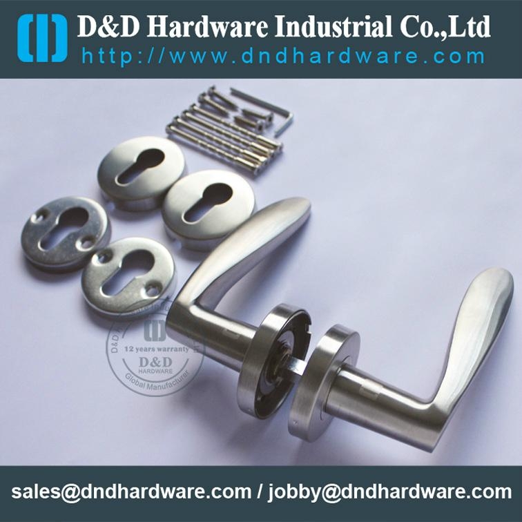 stainless steel door handle BS EN 1906 Grade3 & Grade 4