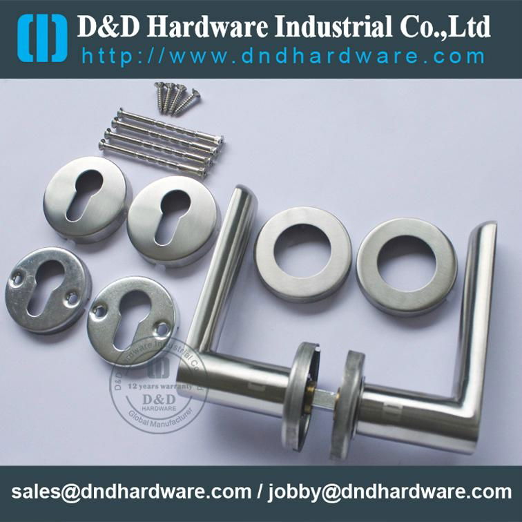 stainless steel door handle BS EN 1906 Grade3 & Grade 4