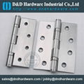 Steel hinge with Antique Cooper finish CE UL file number R38013