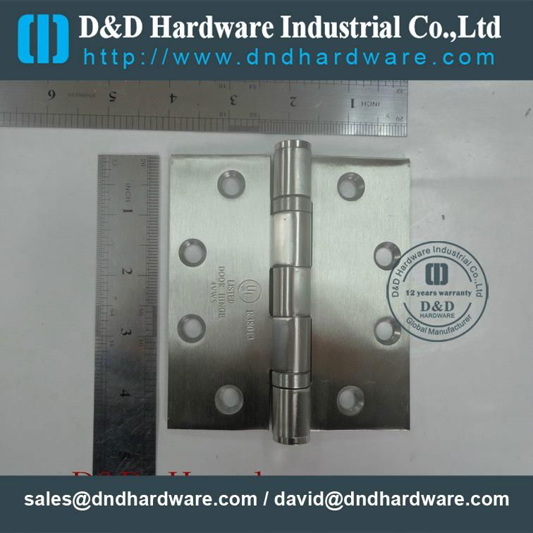 4.5*4*3.4mm-2BB UL Listed door hinge 3 hours fire rate