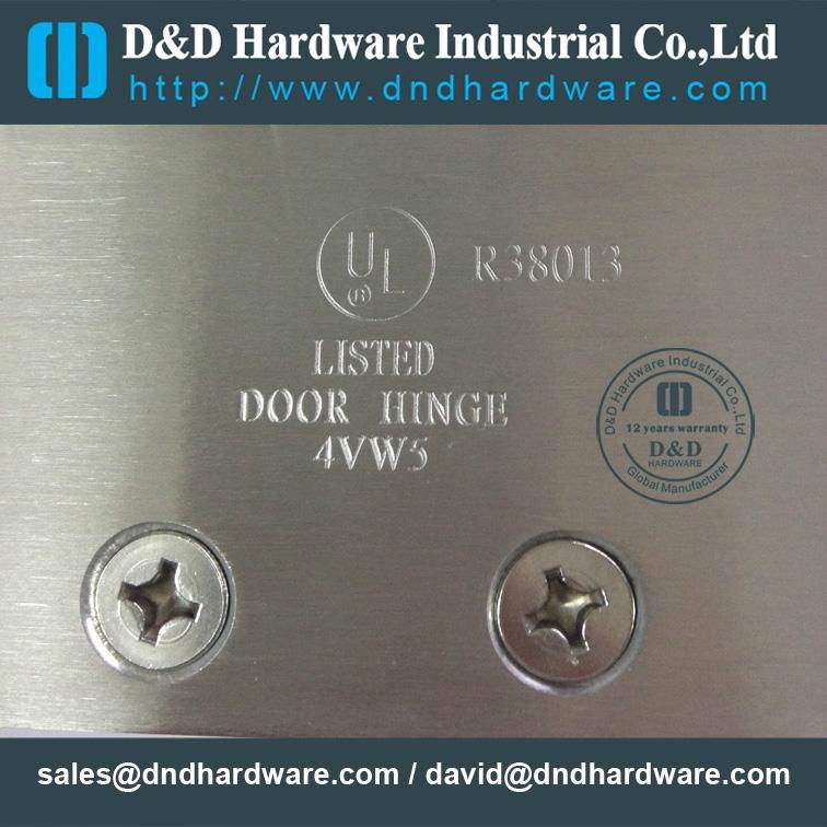 UL Listed fire rate BHMA ANSI door hinge