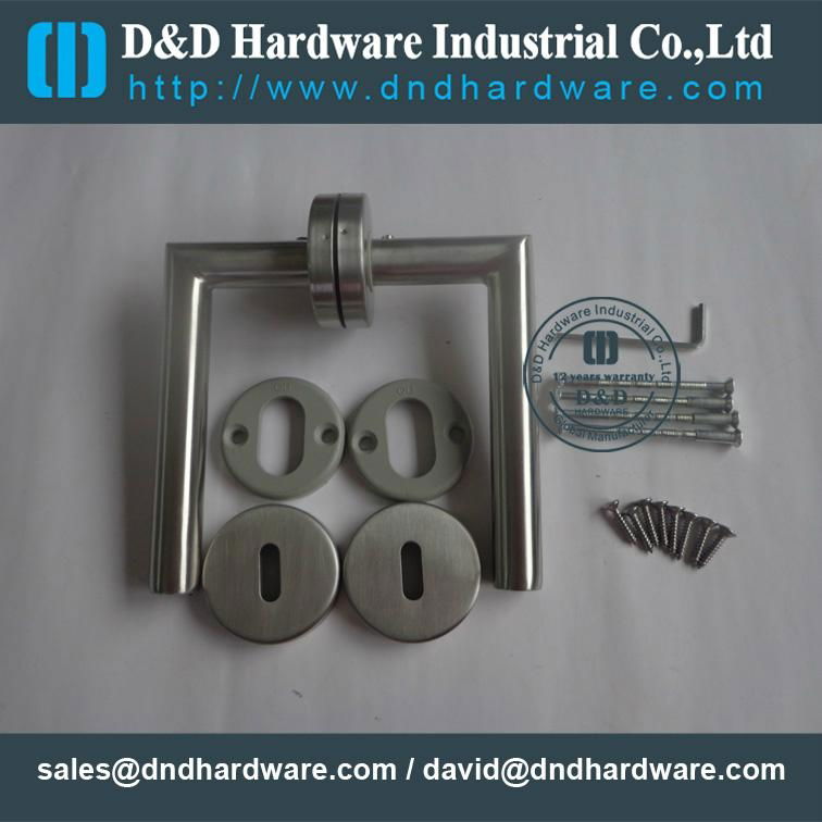 stainless steel door handle BS EN 1906 Grade3 & Grade 4