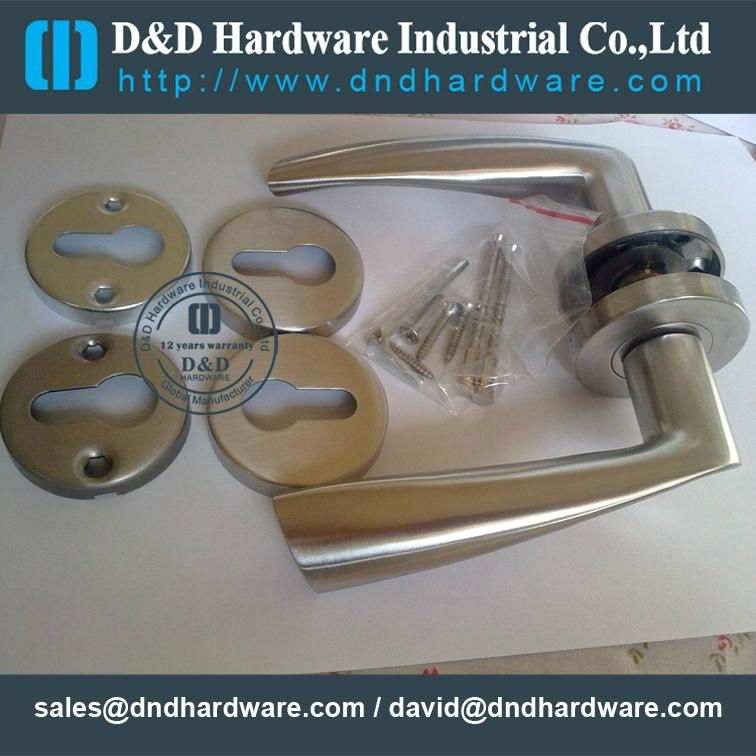 stainless steel door handle BS EN 1906 Grade3 & Grade 4