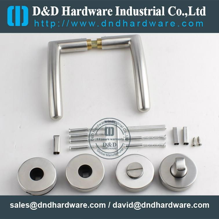 stainless steel door handle BS EN 1906 Grade3 & Grade 4