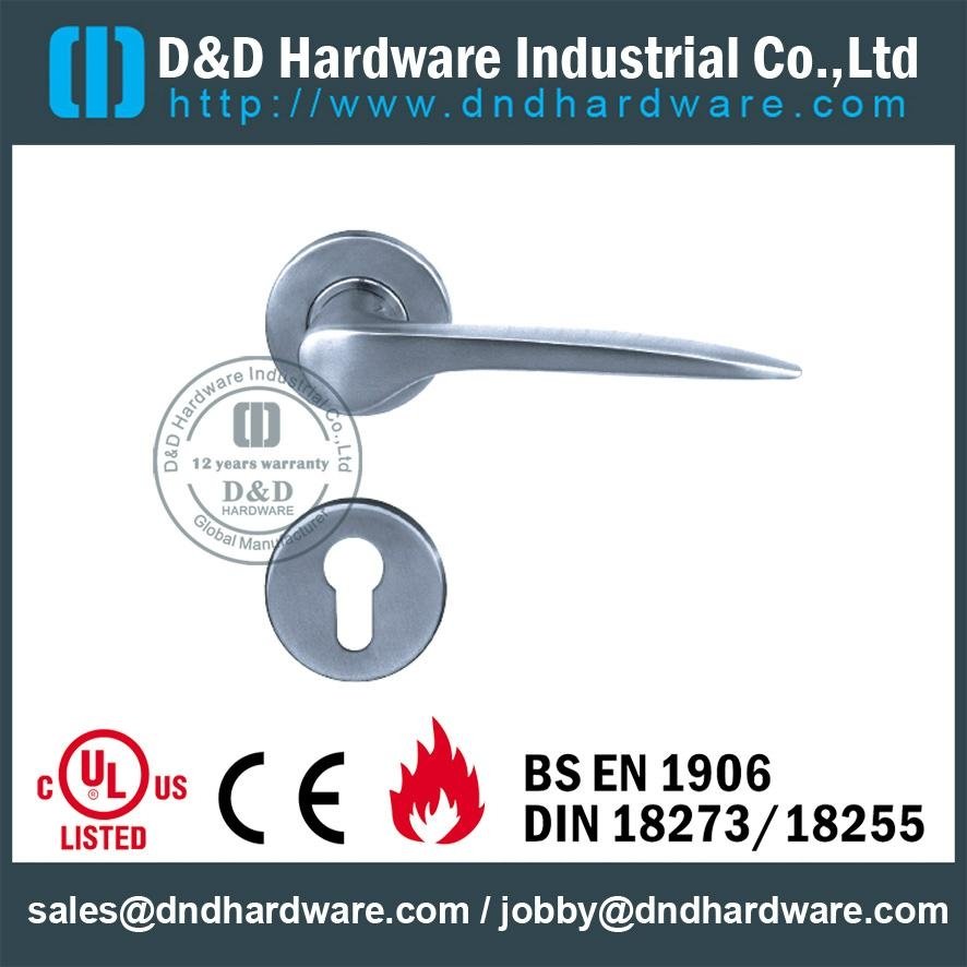 stainless steel solid door handle ANSI Standard  DDSH008