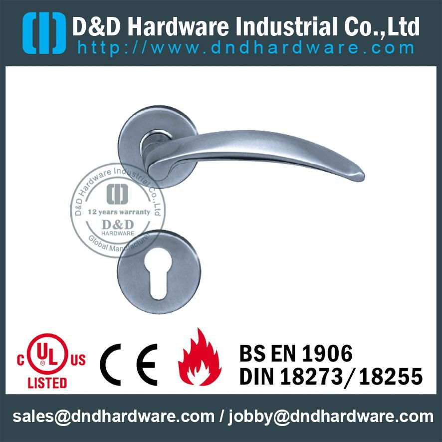 stainless steel solid door handle ANSI Standard  DDSH027