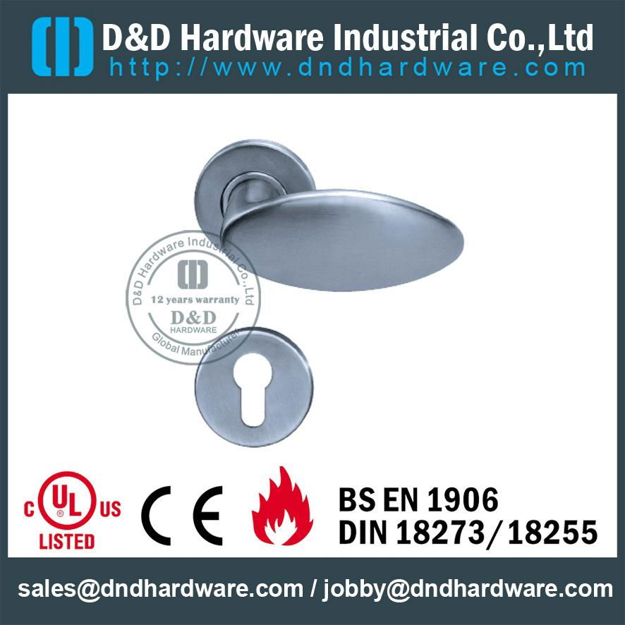 stainless steel solid door handle ANSI Standard  DDSH031