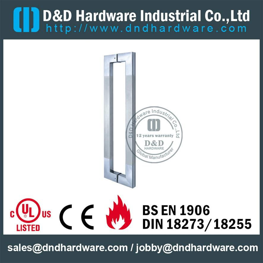 stainless steel door handle BS EN 1906 Grade3 & Grade 4，DDPH015