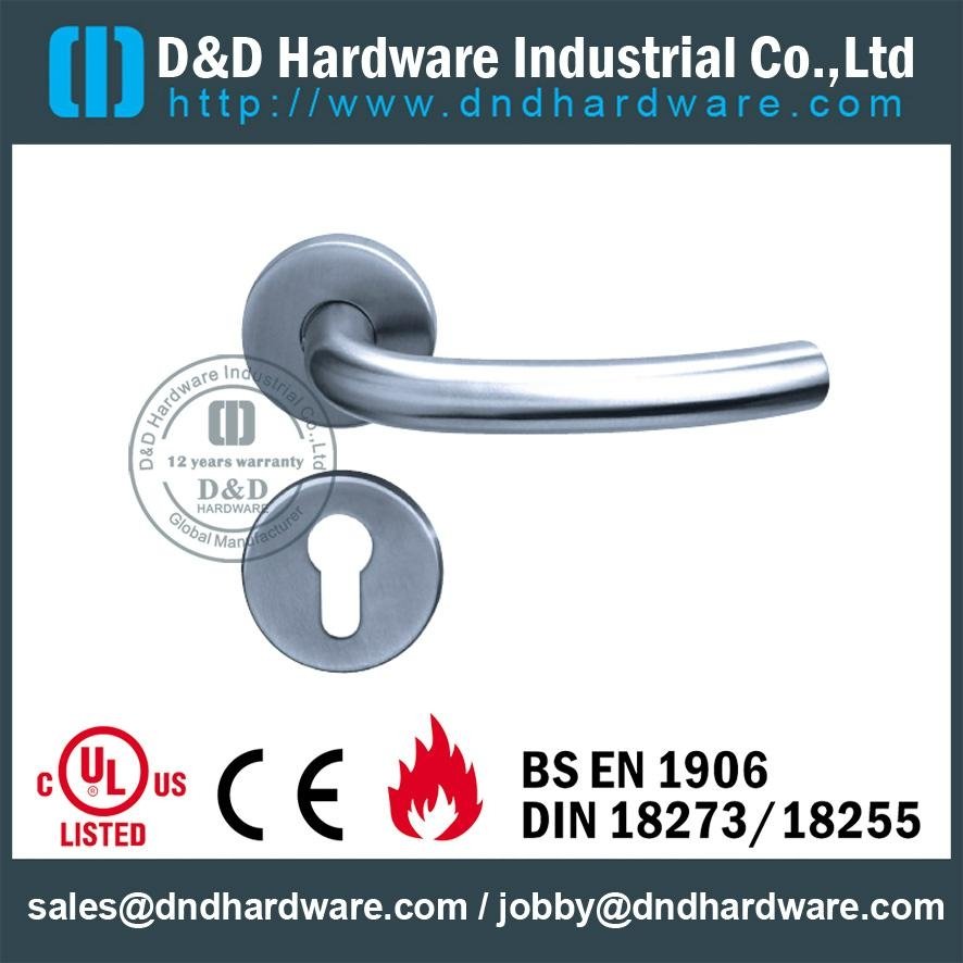 stainless steel lever tube handle 4