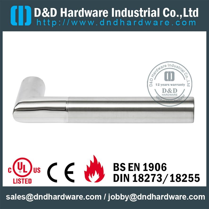 s/steel lever solid handle