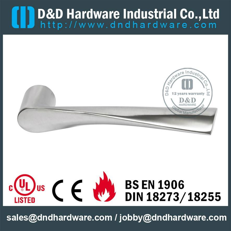 S/Steel lever solid handle