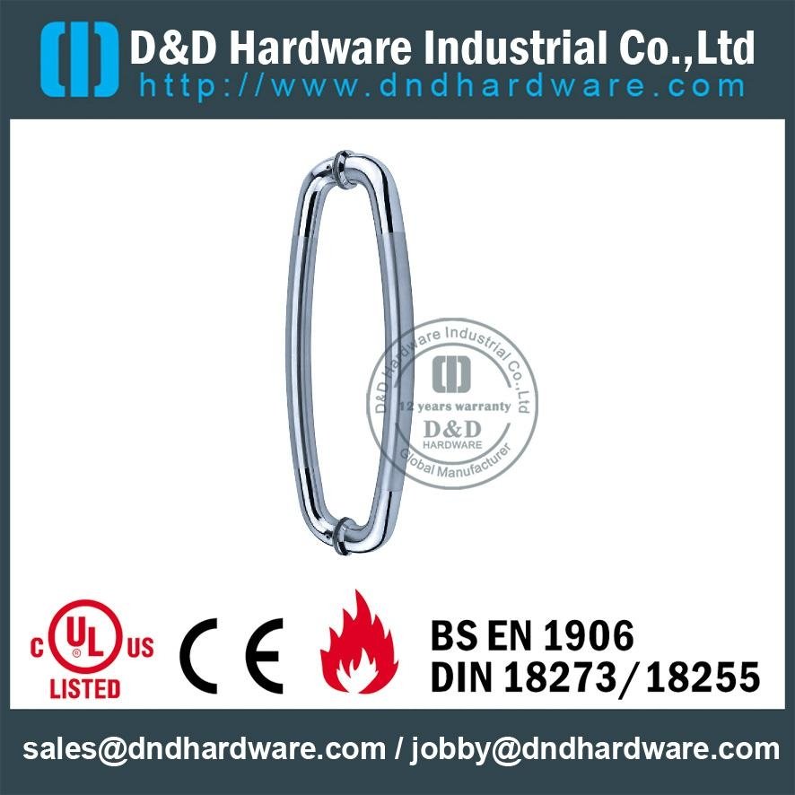 s/steel glass door pull handle